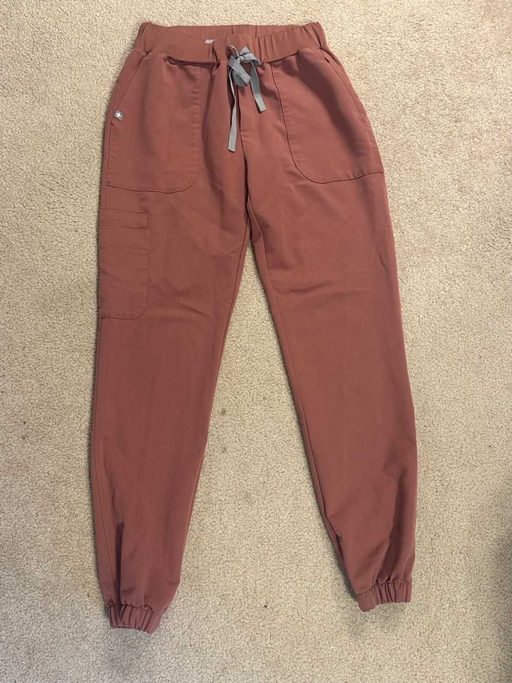 Relaxed fit mauve XS joggers
